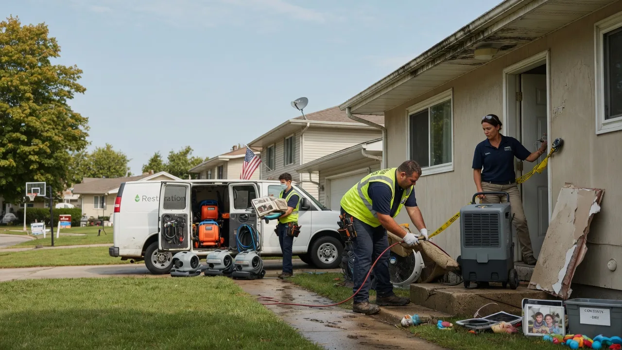 Water Damage Restoration in Fox Lake, WI near me